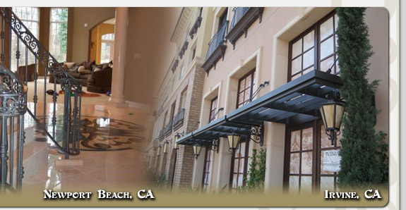 Mission Viejo Ornamental Iron Designs in Newport Beach, Irvine, Anaheim Hills, Portola Hills, Dove Canyon, Rancho Santa Margarita, Custom Residential & Commercial Ornamental Iron Designs