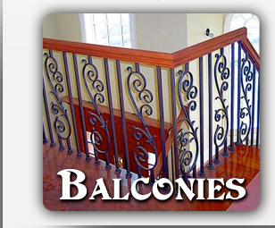 Orange County Custom Residential Iron Balconies